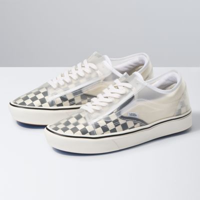 Checkerboard ComfyCush Slip-Skool | Shop Classic Shoes At Vans