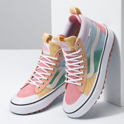 colorful vans sk8 hi