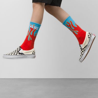 uærlig Udløbet smart Kids Hot Flame Crew Sock | Shop Boys Socks At Vans
