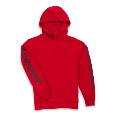 vans red hoodie