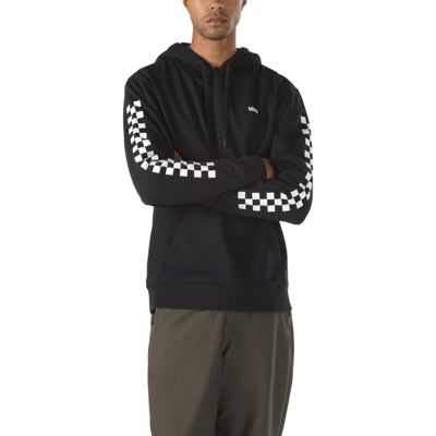 vans hoodie checkered sleeves