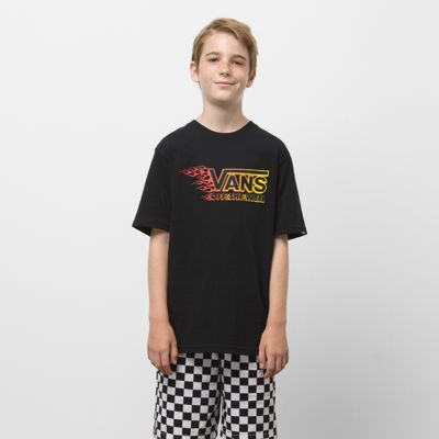 Vans flame tee sale