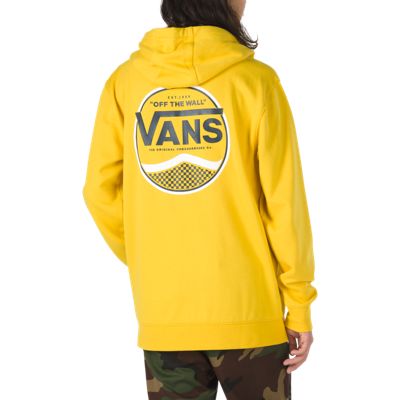 blue and yellow vans hoodie