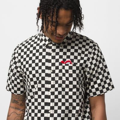 vans checkerboard tshirt