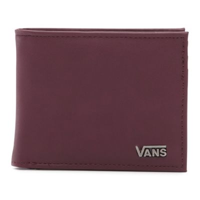vans wallet leather