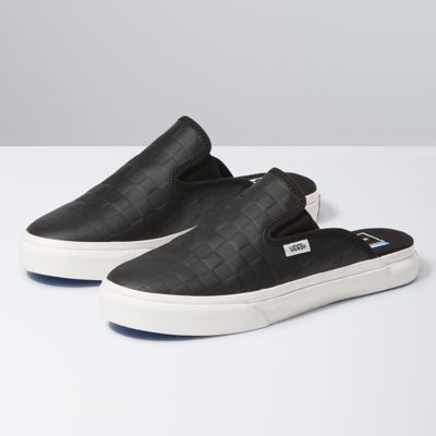 Leather Checkerboard Mule SF | Shop At Vans