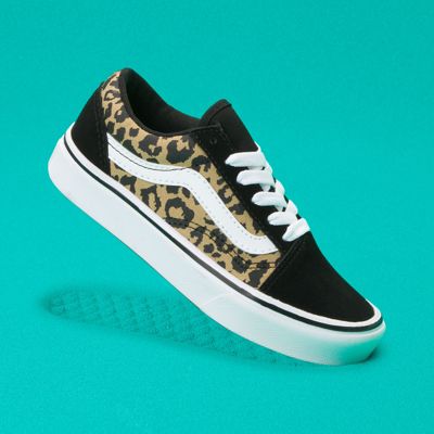 vans ward platform sneaker leopard