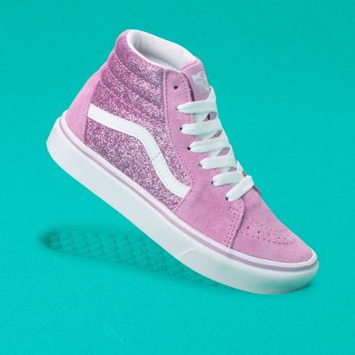 kids glitter vans