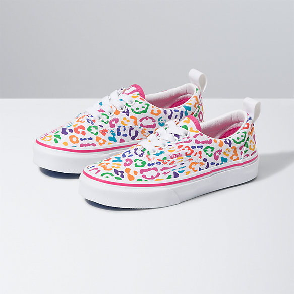 Kids Rainbow Leopard Era Elastic Lace | Shop Classic Shoes At Vans