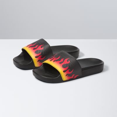 vans flame slides