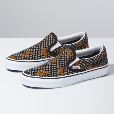 Tiger Floral Classic Slip-On | Shop Womens Shoes At Vans