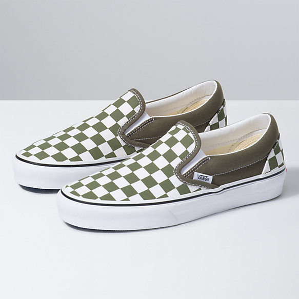 Checkerboard Classic Slip-On | Shop Womens Shoes At Vans