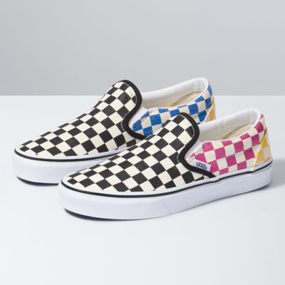 Glitter Check Classic Slip-On | Shop Womens Shoes At Vans