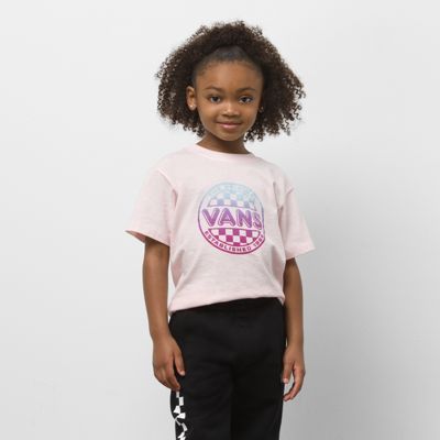 Vans t shirt kids on sale Pink