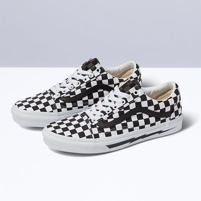 Customs Lightning Foxing Checkerboard Old-Skool