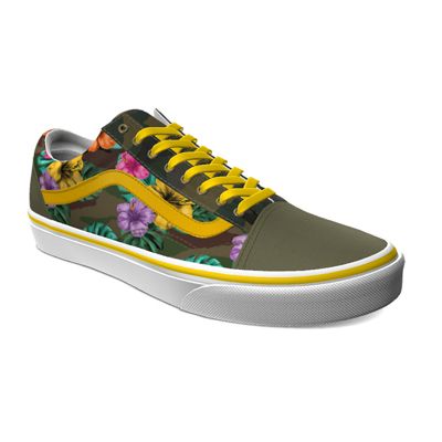 Customs Tropical Camo Old Skool