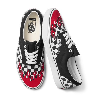 Customs Red Flame Checkerboard Era | Shop At Vans