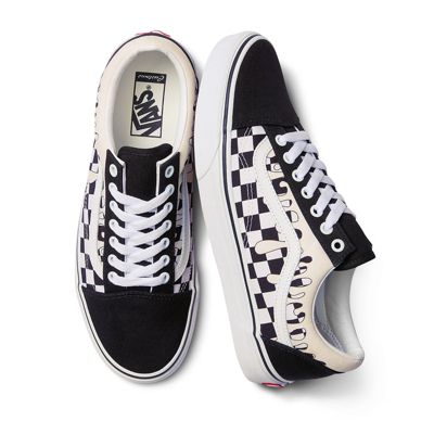 Customs Cream Drips Checkerboard Old Skool