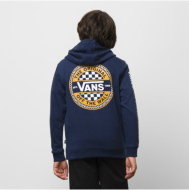 Kids Circled Checker Pullover Hoodie