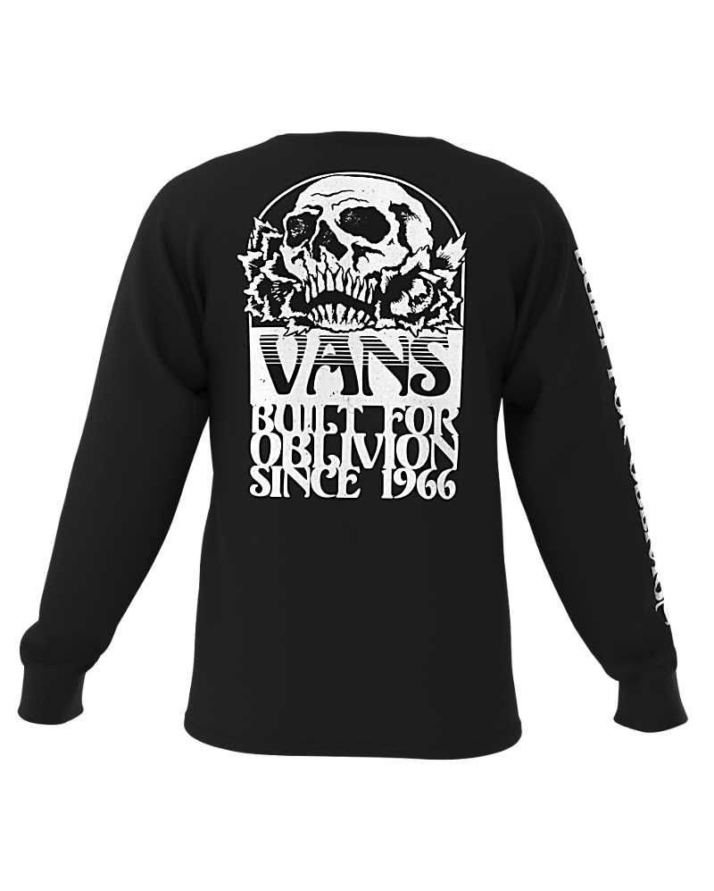 Oblivion Skull Long Sleeve T-shirt