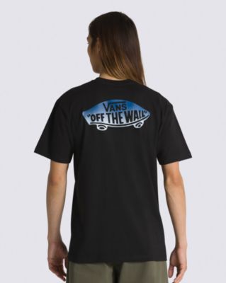 Vans Off The Wall Classic Back T-shirt(black/true Blue/white)