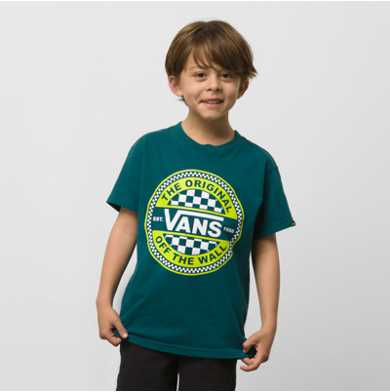 Little Kids Circled Checker T-Shirt