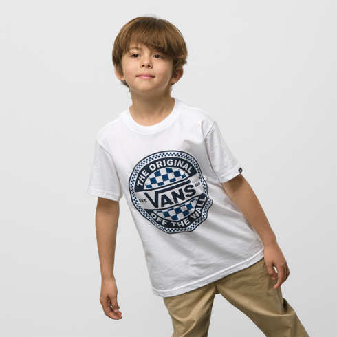 Little Kids Circled Checker T-Shirt