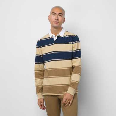 Franklin Stripe Long Sleeve Knit Shirt