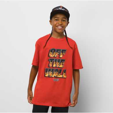 Kids Digi Flames T-Shirt