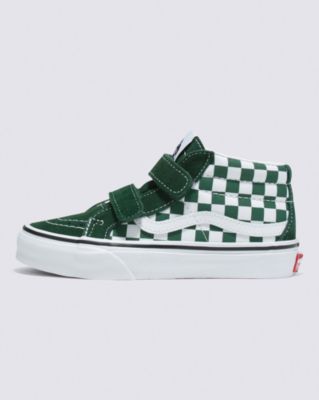 Kids Sk8-Mid Reissue V Checkerboard Shoe(Mountain View)