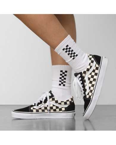 Checked It Crew Sock 3 Pack Size 6.5-10