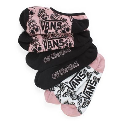 Vans Kids So Fly Canoodle Sock 3-pack(black)