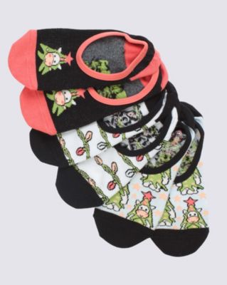 Kids Unicorn Tree Canoodle Sock 3 Pack Size 1-6(Black/Dubarry)