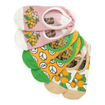 Vans Kids Flower Tide Canoodle Sock 3-pack(zephyr)