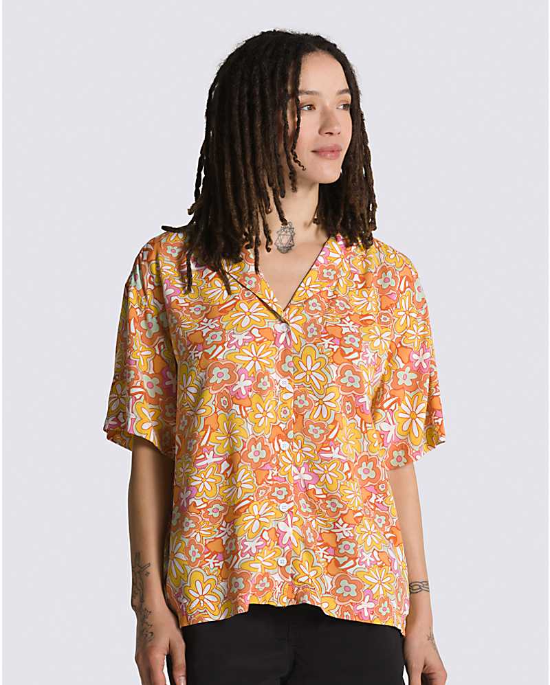 Resort Floral Buttondown Shirt