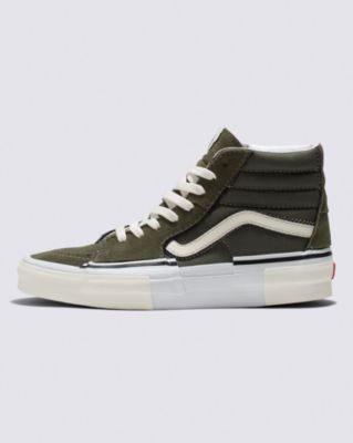 Vans Sk8-hi Reconstruct Shoe(olive Camo)