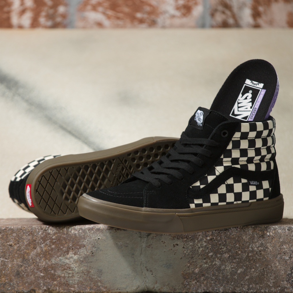 sector Trolley Worthless Checkerboard BMX Sk8-Hi Shoe