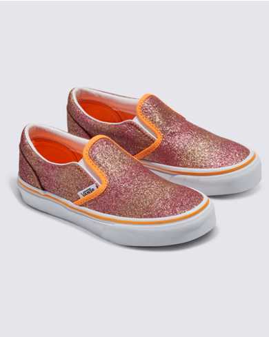 Kids Classic Slip-On Glitter Shoe