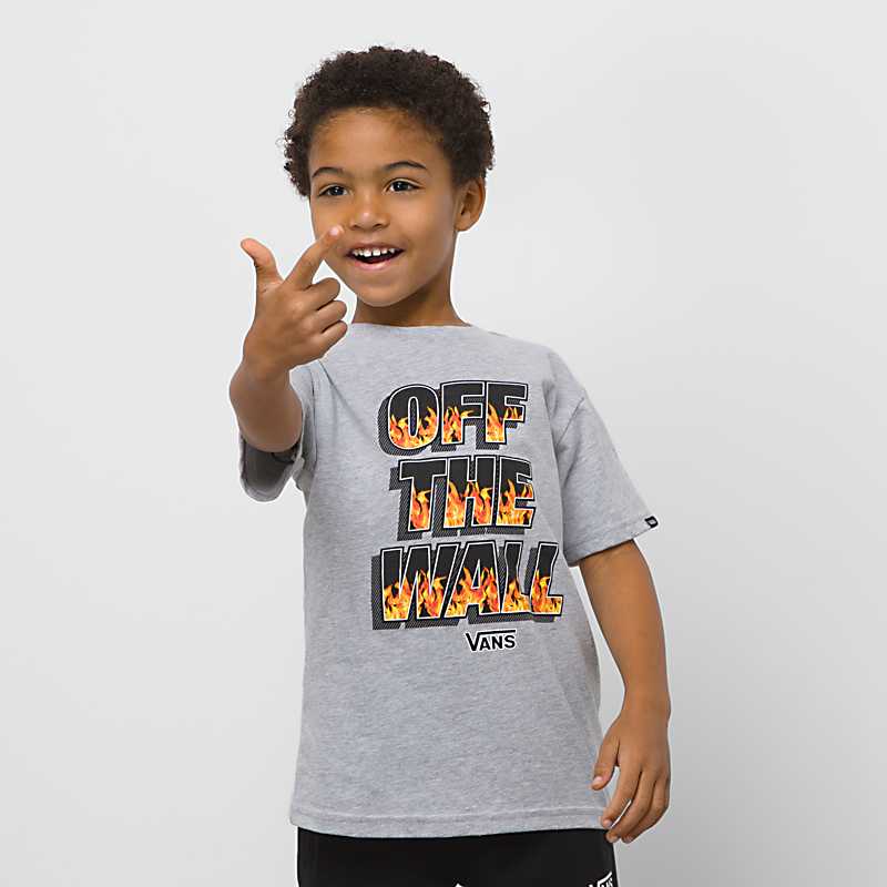 Little Kids Digi Flames T-Shirt