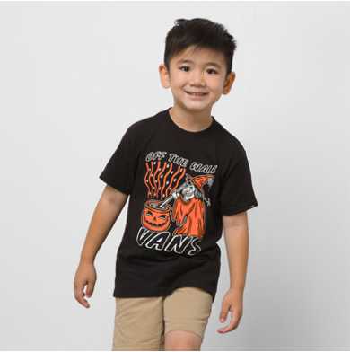 Little Kids Glow Pumpkin T-Shirt