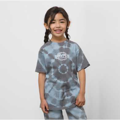 Little Kids Vans Logo Tie Dye T-Shirt