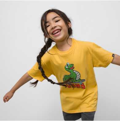 Little Kids Vans Dino T-Shirt