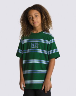Kids Wardman Stripe T-Shirt(Eden)