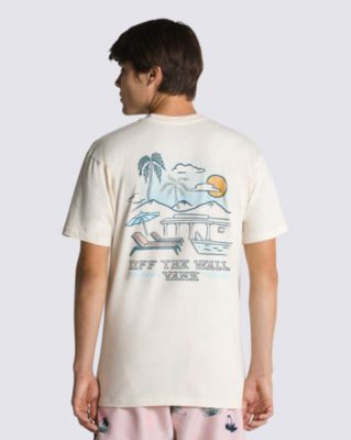 Pool Side Resort T-Shirt(Antique White)