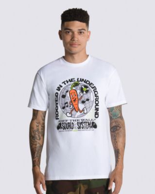 Vans Rooted Sound T-shirt(white)