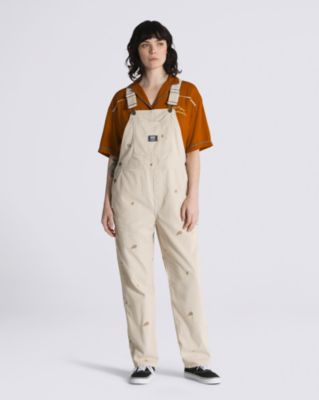Vans Ground Work Hollywell Corduroy Overalls(oatmeal)