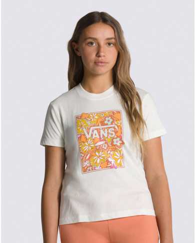 Kids Psychedelic Floral Box Boxy Tee
