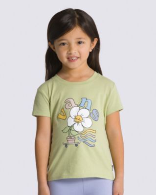 Vans Little Kids Skate Fleur T-shirt(winter Pear)