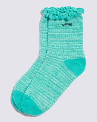 Cosmos Ruffle Sock(Clearly Aqua)