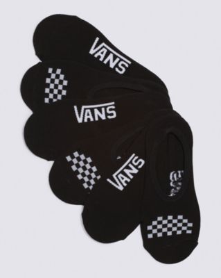 Vans Kids Classic Canoodle Socks (3 Pairs) (black/white) Youth Black